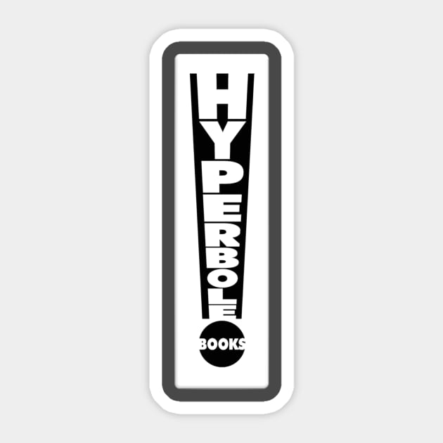 Hyperbole Books, An Imprint of SDSU Press Sticker by mextasy